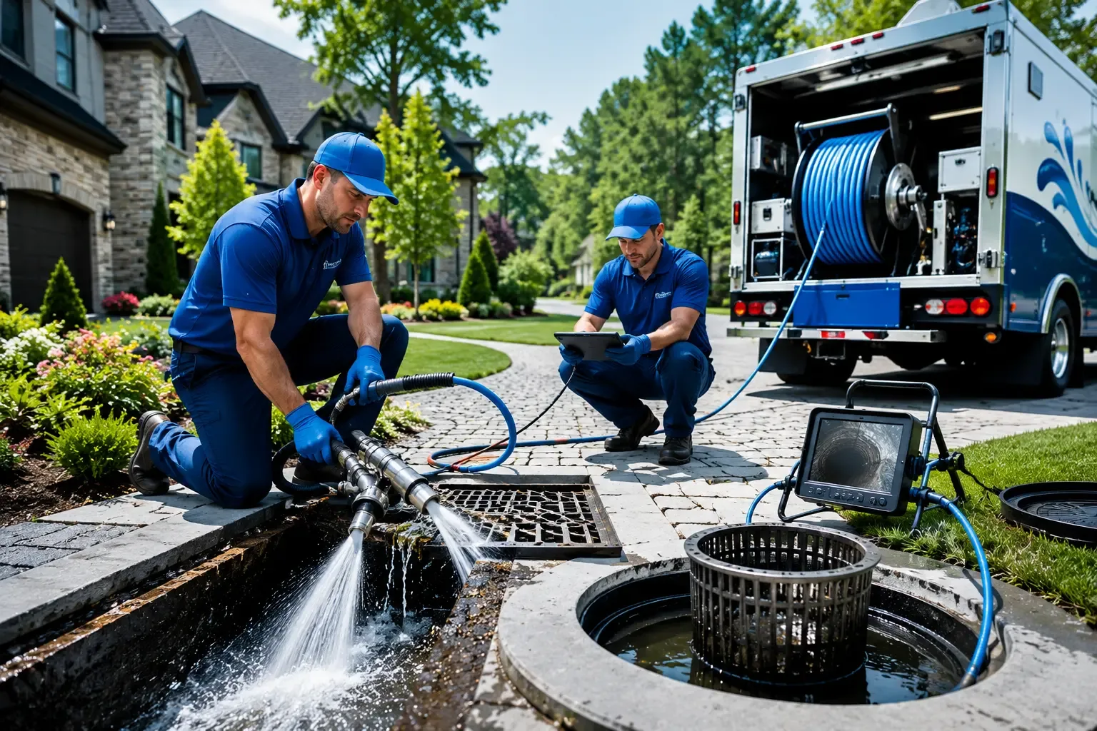 Local outdoor drain cleaning professionals in Burlington, MI